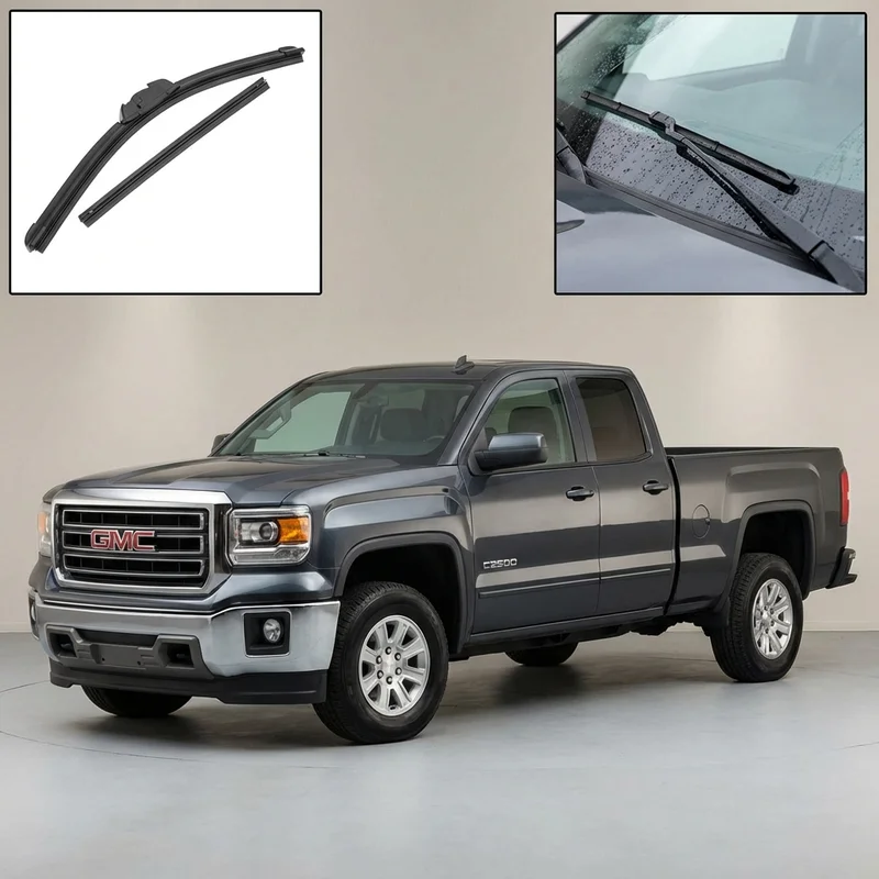 Driver Side Wiper Blade for GMC C25/C2500 Pickup (1967 - 1974) - 1